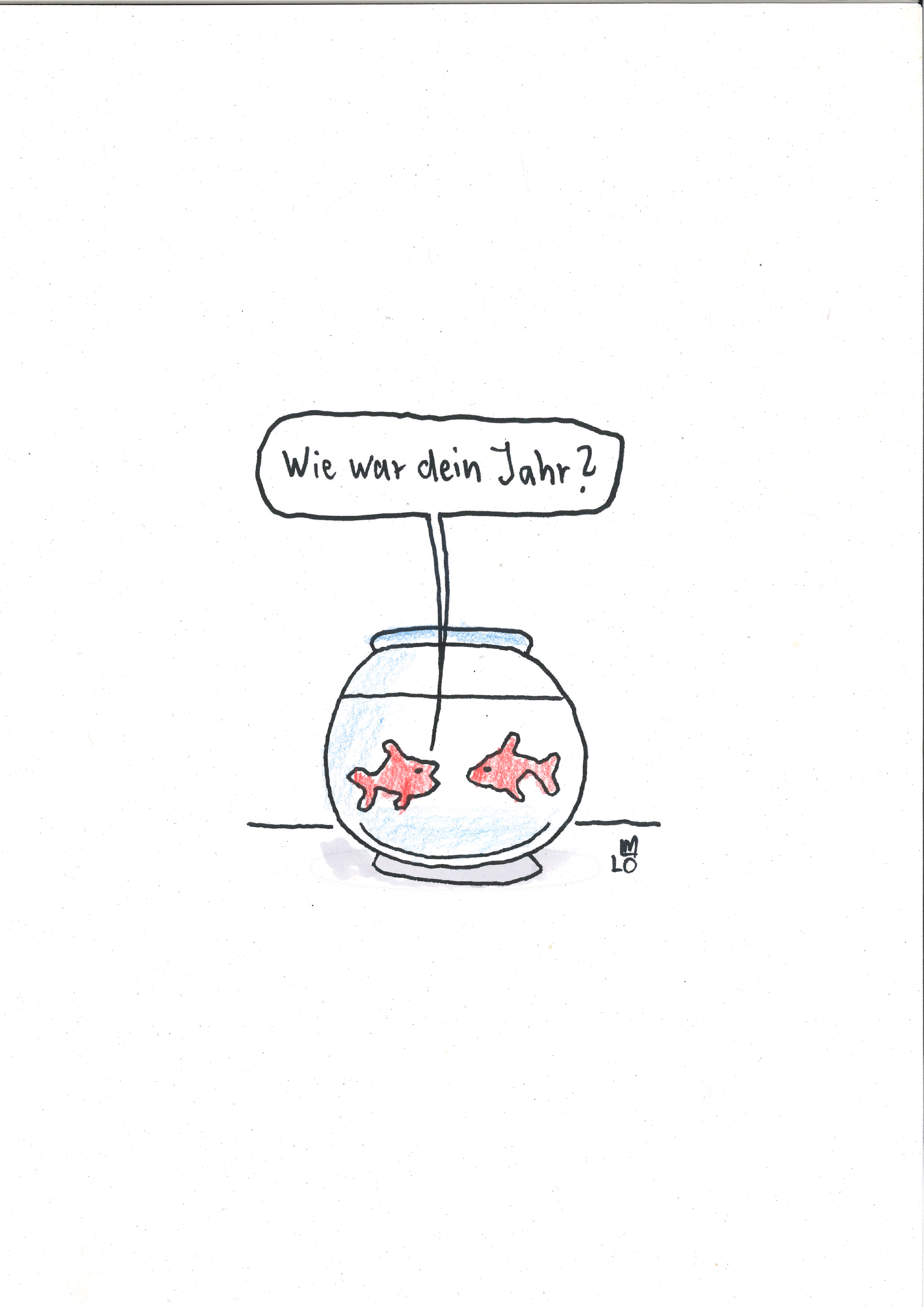 Tortengraf – Originalzeichnung